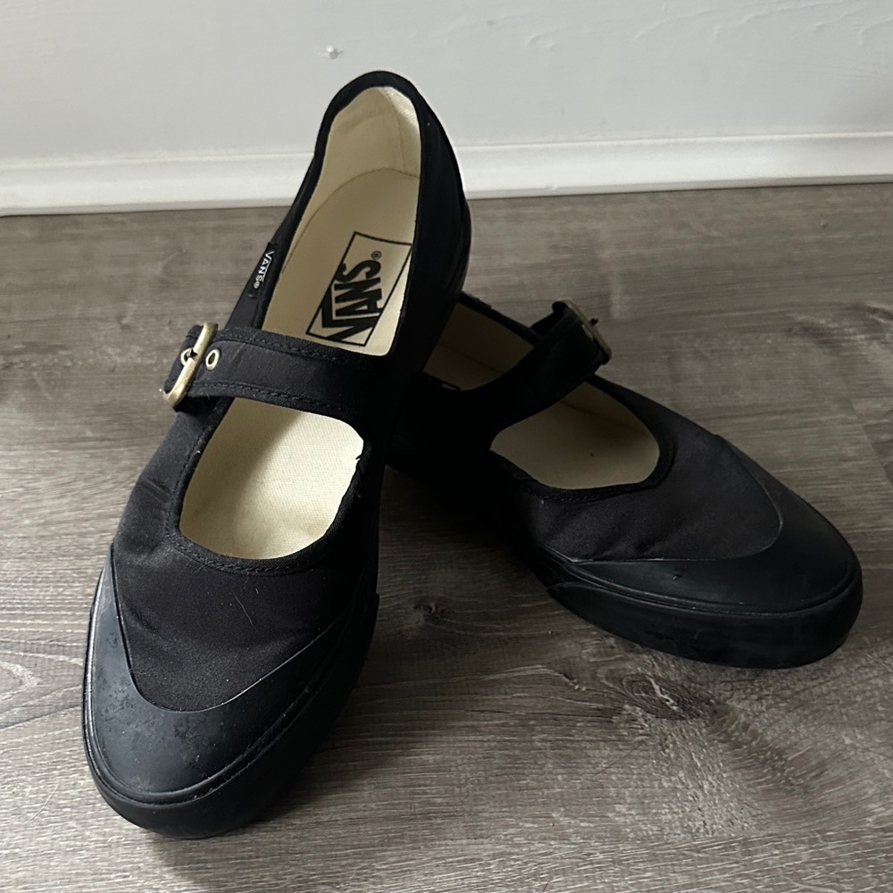 Vans Women's Black Mary Jane Flats